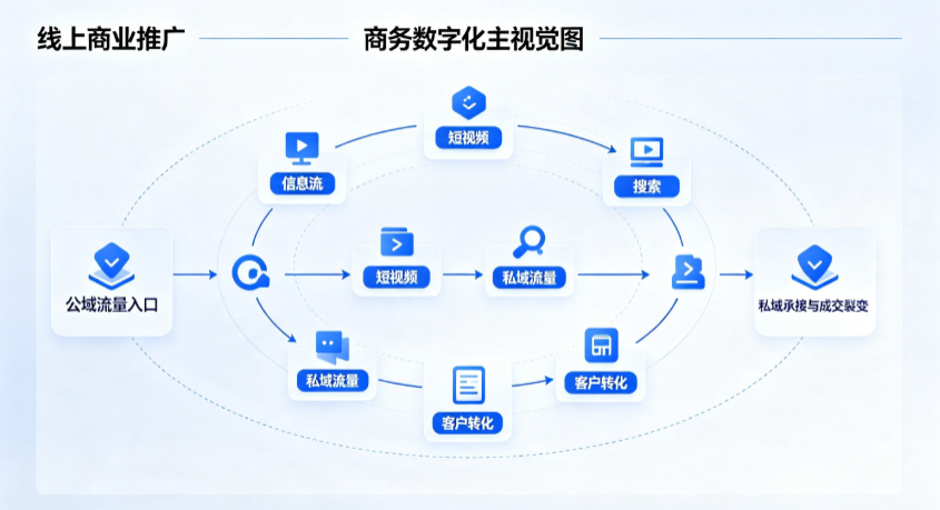 丁青县线上商业推广怎么做？全域流量闭环搭建与低成本转化实战指南
