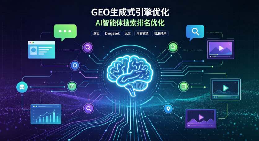 丁青县GEO 浪潮来袭：生成式引擎优化崛起，创作者争抢豆包、DeepSeek、元宝智能体流量入口
